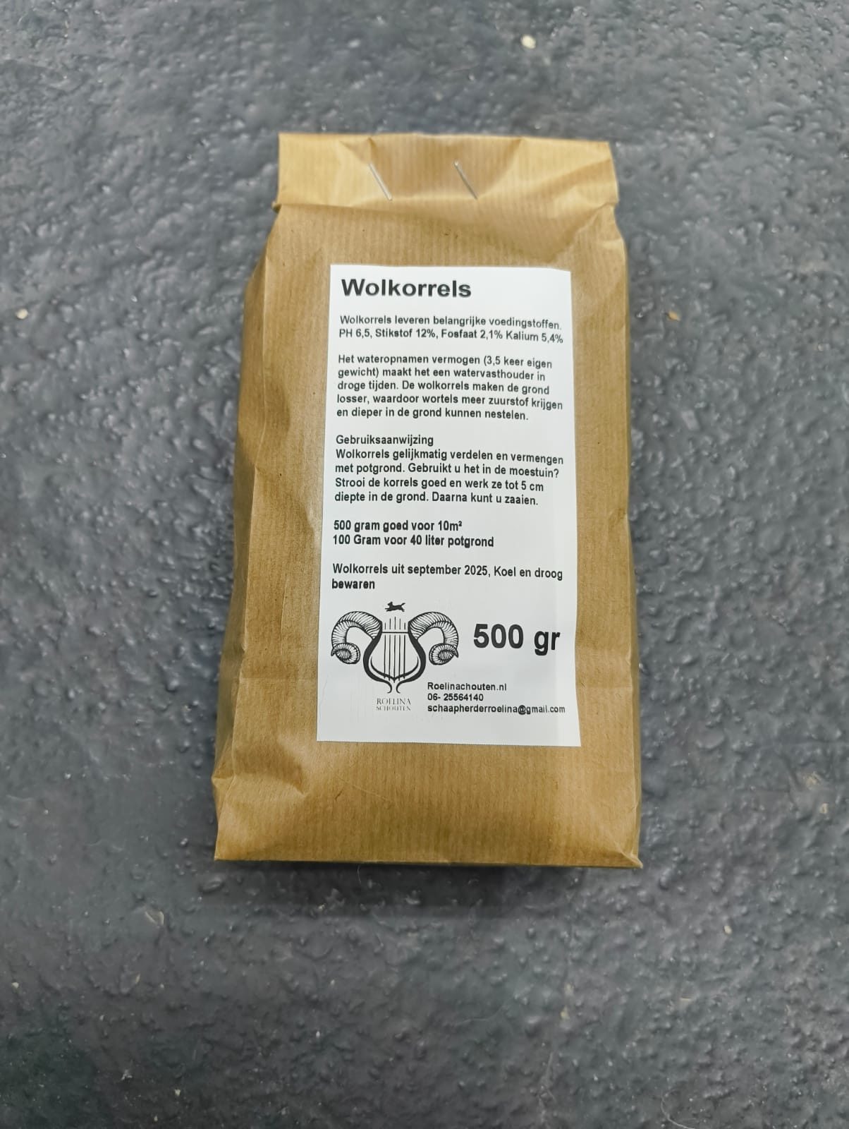 Wolkorrel 500 gram