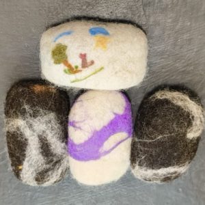 Gevilt zeepje amandel milk