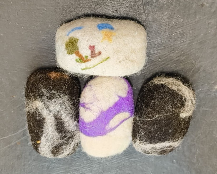 Gevilt zeepje onbekend welke geur.