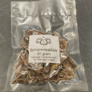 Hondensnack schapentestikels
